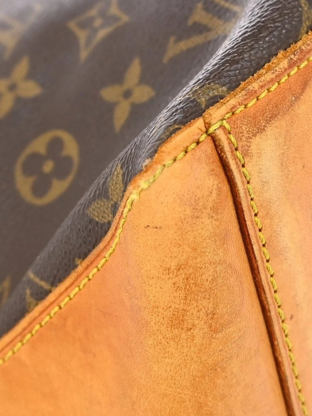 LOUIS VUITTON CABAS MEZZO HAND TOTE BAG MONOGRAM M51151 TH1001 YQ07494 - Picture 4 of 16